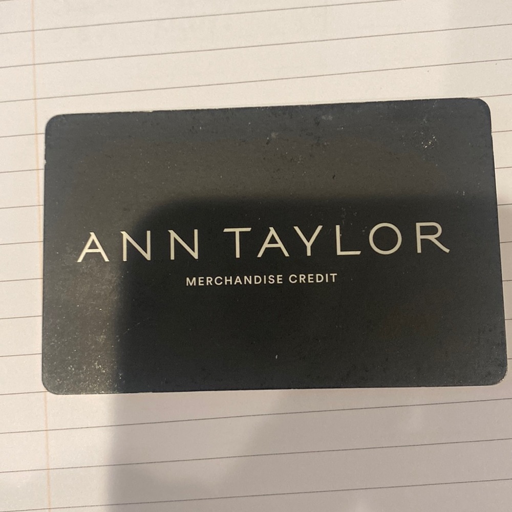 Ann Taylor Merchandise Credit Value $358.88